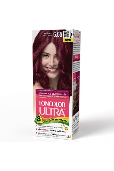 Loncolor Ultra Vopsea pentru Par, Loncolor Ultra, 6/65 Rosu Coral