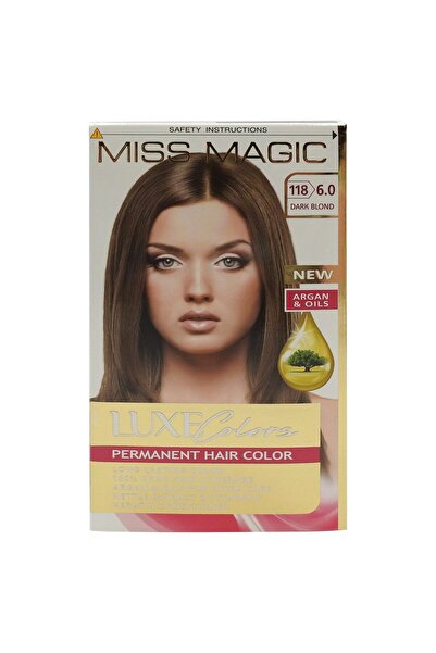 Miss Magic Vopsea pentru Par, Miss Magic, nr. 118 6 Blond Inchis