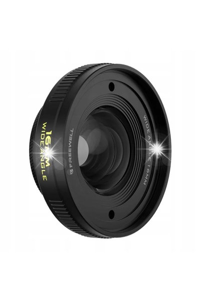 Freewell Obiectiv cu unghi larg de 16mm cu montură de 17mm și filet de 58mm N...