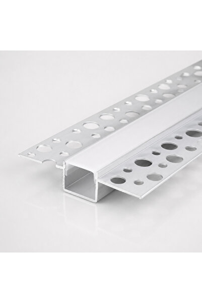 Ledarmy DL158 Sıva Altı Trimless LED Profil 2 Metre 15x12 mm Alüminyum Alçıpa...