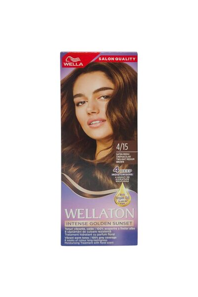 Wellaton Hair Dye, Wellaton, 4/15 Medium Brown