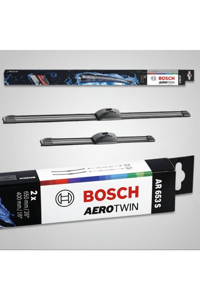 Bosch Set de 2 ștergătoare de parbriz Aerotwin Retrofit AR653S, 650 mm + 400 ...
