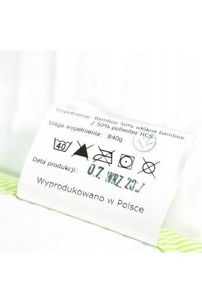 NO BRAND Pilotă din bambus Polonia 160X200 Antialergică Pentru toate anotimpu...
