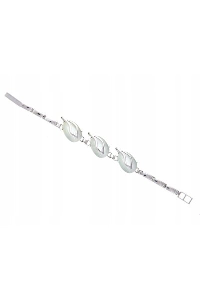 NO BRAND Brățară de argint placată cu rodiu ULEKSYT LIGHT