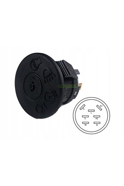 NO BRAND 4 Poziții / 7 Terminale Bloc de borne tractor pentru Murray 94762 94...
