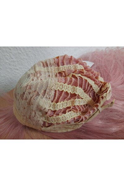 NO BRAND Peruci de damă Mildiso, sintetice, păr lung creț, 70 cm, mov