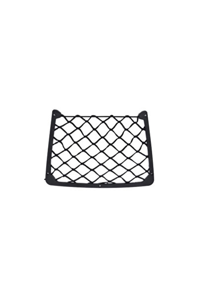 OEM Suport buzunar auto plasa cu rama plastic, 32x21 cm, Negru
