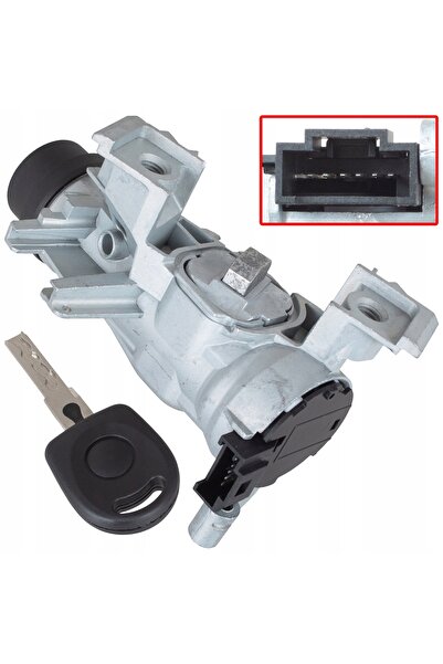 M MODECAR Ansamblu complet comutator blocare volan pentru VW Golf V 5 Jetta I...
