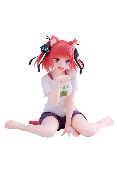 DEK Nino Nakano Kedi Kulaklı Desktop Cute Anime Figürü 13 cm