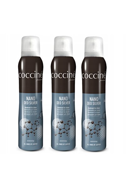 NO BRAND 3X Coccine Nano Deodorant Împrospătător de încălțăminte 150 ml