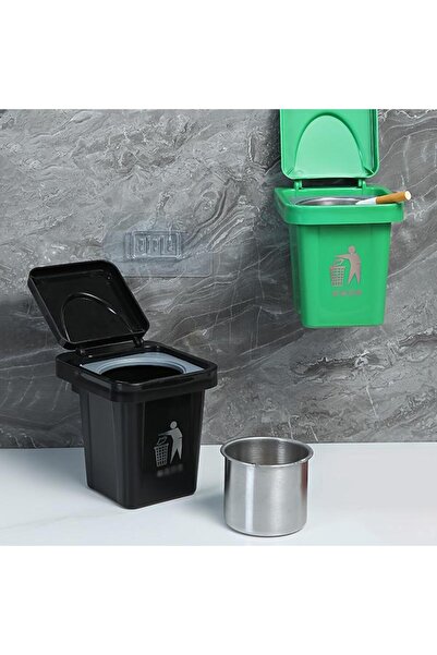 Munico Kapaklı Yaratıcı Duvara Monte Çöp Kovası, Küllük Masaüstü Oturma Odası Yatak Odası Banyo