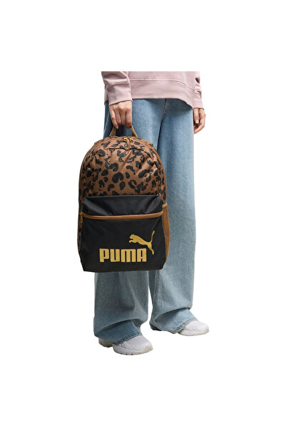 Puma Batoh Phase Aop Backpack 22L, hnědý, unisex