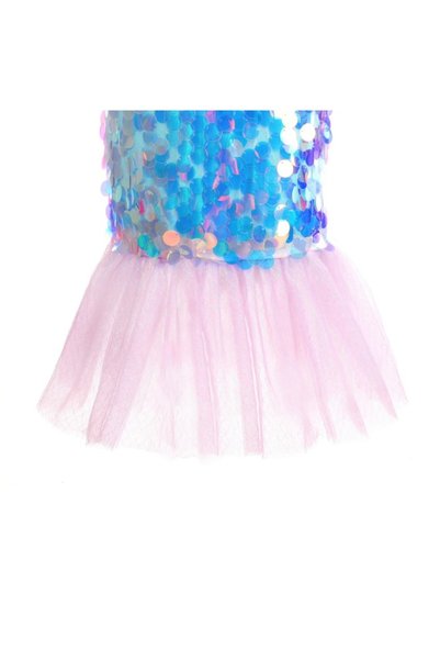 NO BRAND Hainele sirenei Ariel, rochie Mica Sirenă, costum, bal, carnaval 104...