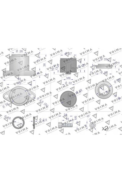 NO BRAND Zăvor distribuitor controlat manual 40L Voima