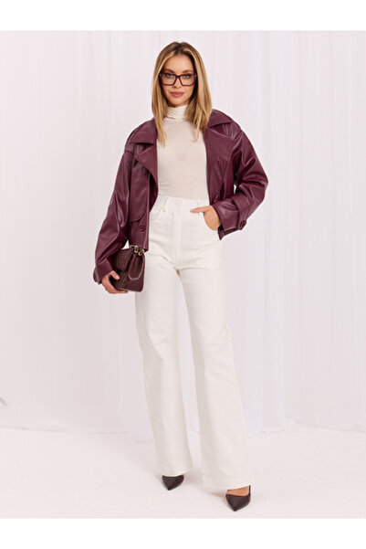 LAKERTA Pantaloni Dama Lunga, Larga, LAKERTA, Alb