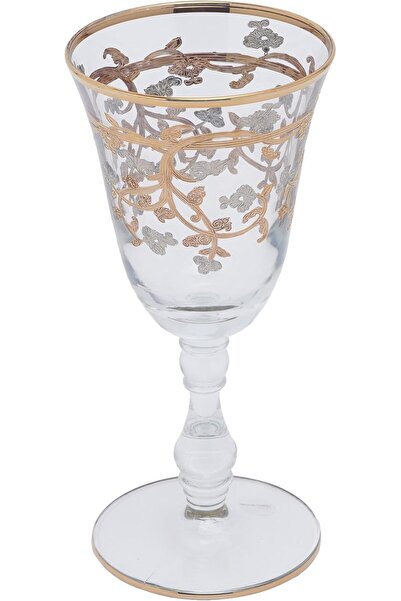 SQUALO BN-37-647 Turkish Juice Glasses 6-Piece Set, 250 ml Capacity, Clear