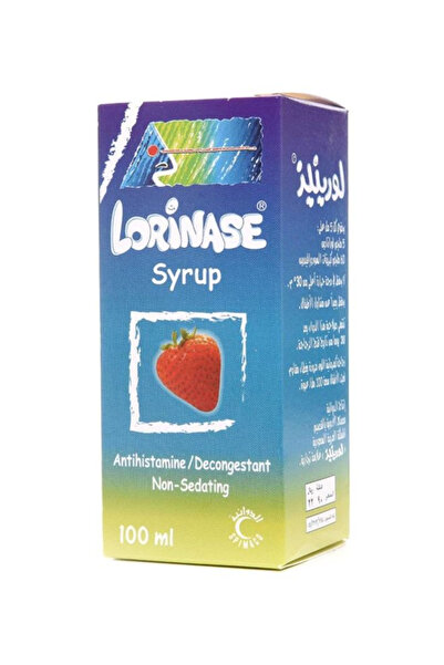 SPIMACO Lorinase Syrup Relieve Pain and Reduce Fever - 100 ml