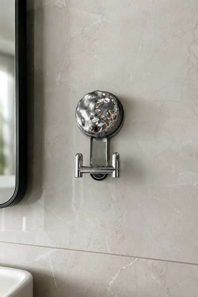 Tutku Home Banyo Duvar Askısı - Antrasit
