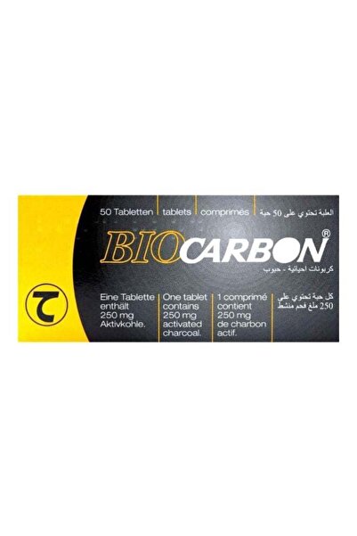 BIOCARBON Used for - 50 Tablets