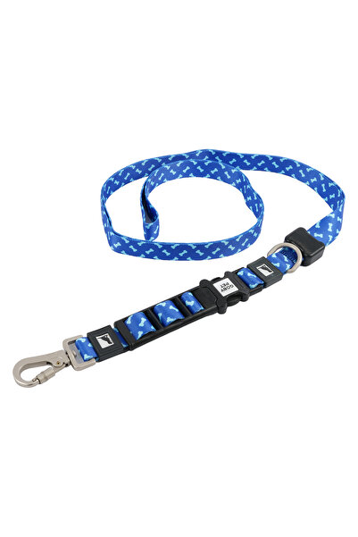 GOBYPET Köpekler İçin Dayanıklı Ve Güvenli, Desenli Eller Serbest Gezdirme Tasması ( 25mm )