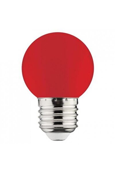 Horoz Bec LED, 1W, E27, 220-250V, Curcubeu, roșu / EXT001-017-0001_2