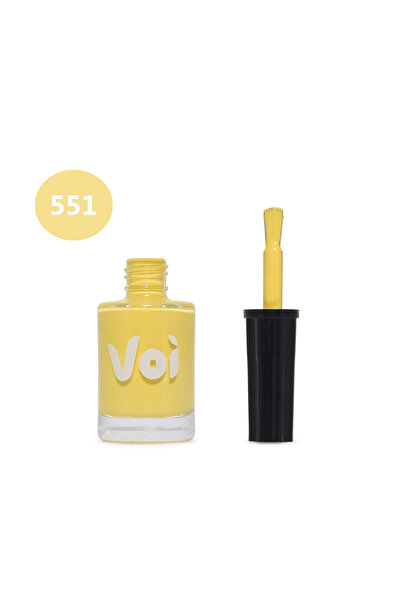 VOI طلاء أظافر رقم. 551 - أصفر مشمس