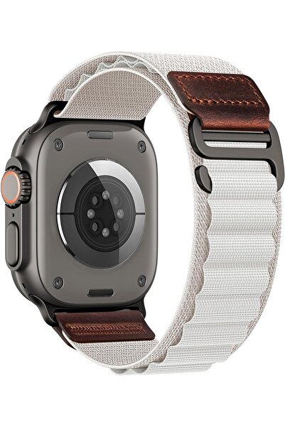 Alstrap Apple Watch Ultra(49mm) 11-10(46mm) 9 8 7(45mm) 6 5 SE(44mm) Uyumlu D...