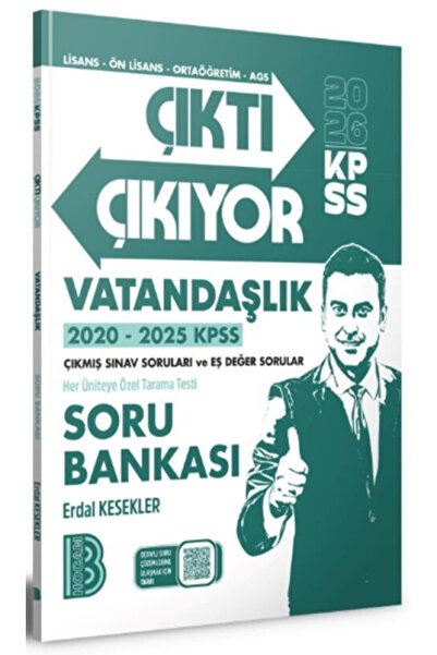 Benim Hocam Yayınları 2026 KPSS Vatandaşlık Çıktı Çıkıyor Soru Bankası