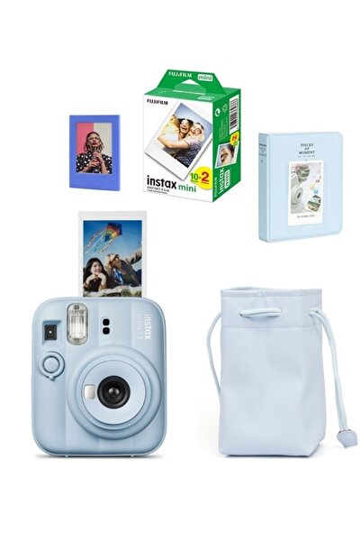 Fujifilm Instax Mini 13 Fotoğraf Makinesi-20'li Film-Büzgülü Kılıf-64lü Albüm...