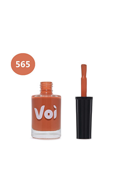 VOI طلاء أظافر رقم. 565 - برتقالي محروق