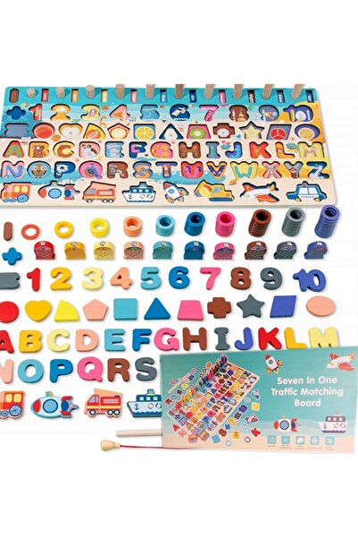 LEOPARD DEMASQUE CUBURI PUZZLE MONTESSORI PUZZLE DIN LEMN ANTRENAMENT CEREBRA...