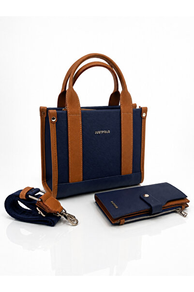 Just Polo Women's Shoulder Bag Wallet Set