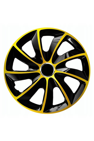 Nrmlife Capace roți auto 13 " NRM EXTRA STIG Auriu Negru, Set universal de 4