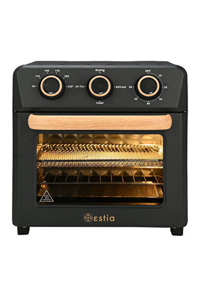 Estia Home Art ESTIA ΦΡΙΤΕΖΑ ΑΕΡΟΣ OAK 1400w 12lt ΜΕ 4 ΛΕΙΤΟΥΡΓΕΙΕΣ ΨΗΣΙΜΑΤΟΣ...