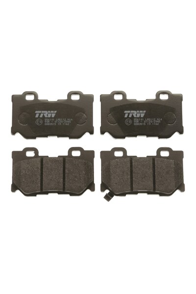 TRWELD TRW GDB3515 Set plăcuțe de frână, frâne pe disc
