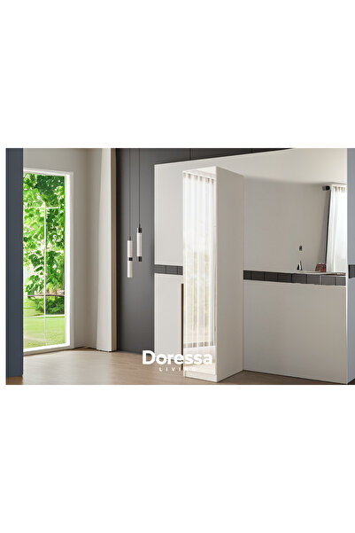 Doressa Living Ledya Tek Kapılı Gardırop