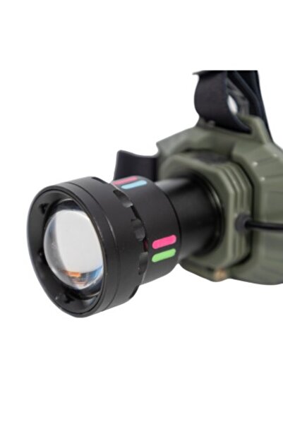 FL Lanternă frontală ProFL Dual LED (Alb/UV Albastru), 2 Baterii, Afișaj Digital