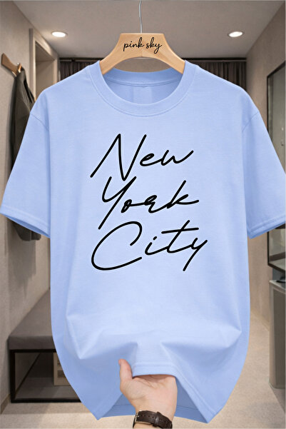 Pink Sky Premium Oversize T-Shirt 100% Cotton Unisex Comfortable Fit Trending...