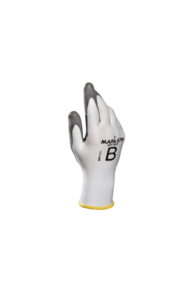 Renania Anti-cut protective gloves impregnated with Polyurethane, Krytech, wh...