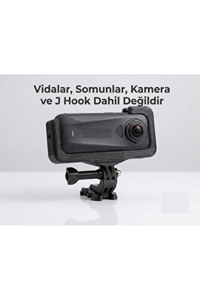 Kanem3D Insta360 x4 Air Uyumlu Yatay Çekim ve GoPro Bağlantı Aparatı