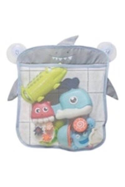 OEM Organizator jucării baie rechin, 30x45cm