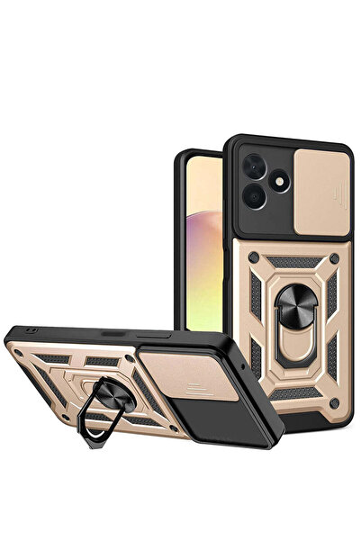 Techsuit Husă pentru Xiaomi 17T Pro, Seria CamShield, auriu