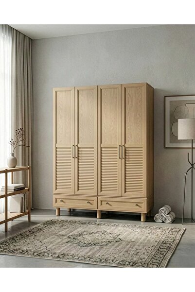 AYDINEV VENEDİK MDF 4 KAPILI DOLAP