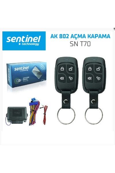 Leader Oto Açma Kapama Uzaktan Kumanda Seti 12 Volt
