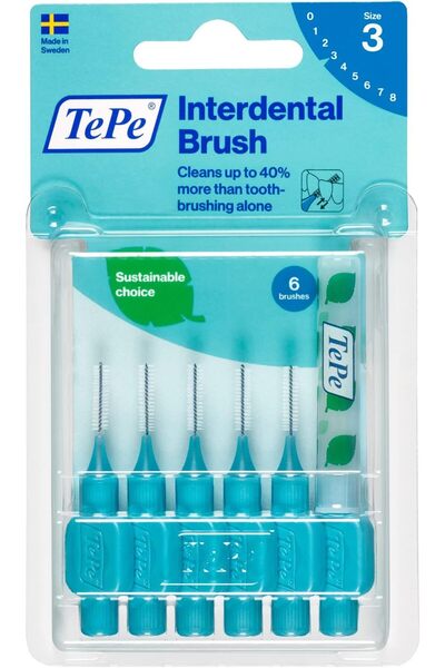 meala kozmetık store 0.6 MM - MAVİ Diş Arayüz Fırçası (1 x 6 Adet) 2026 919086