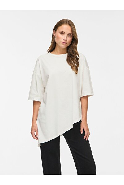 VILA T-Shirt VILULIERA Asymmetrisches