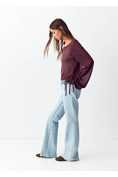Mango Teen Düşük belli flared jean