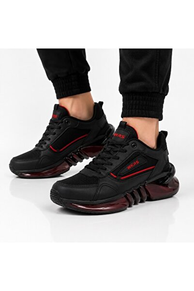 Wickers NİTRO MAX ERKEK CASUAL AYAKKABI SİYAH KIRMIZI 40-44