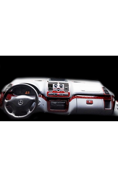 ODAC TUNING Mercedes Vito W639 Konsol/Maun Kaplama Full Set-Carbon