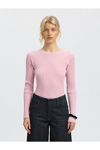 SELECTED Pullover Strukturierter Baumwoll